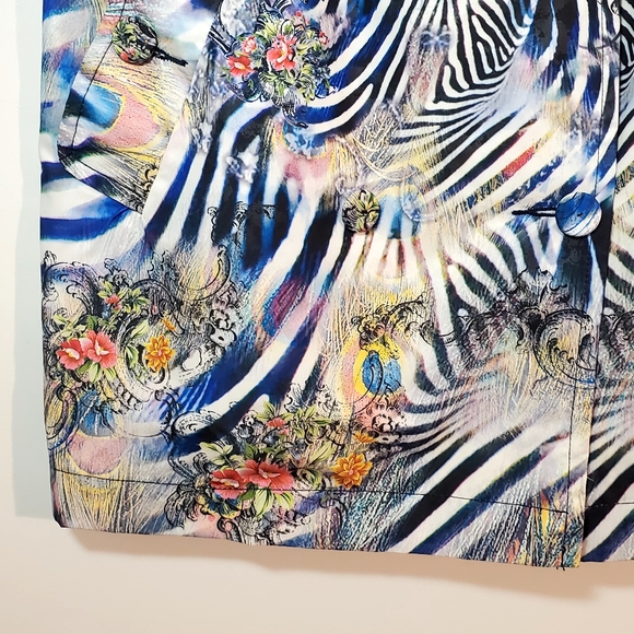 Etoile Du Monde Multicolor Button Jacket - Picture 9 of 16